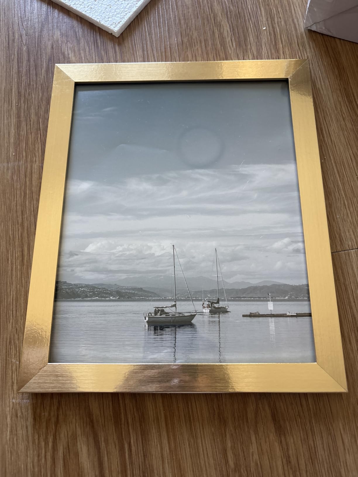 SONGMICS Picture Frames, Collage Picture Frames Set of 10, Two 11x14, Four 8x10, Four 5x7, Photo Frame for Wall Gallery Decor, Table Display, Glass, Ink Black URPF110B01 customer photo 2