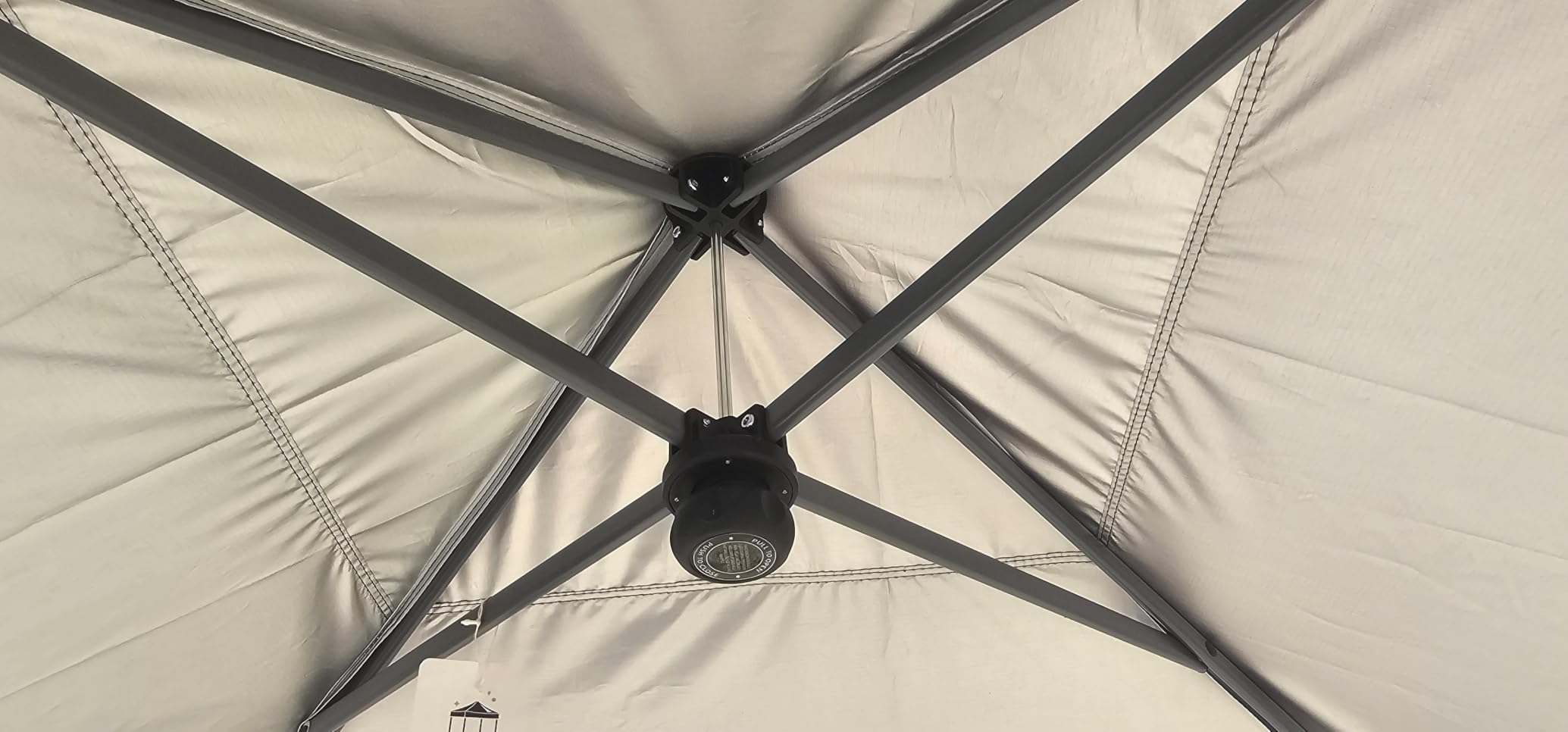 ABCCANOPY 10x10 Pop Up Canopy Tent, Heavy Duty Weather Protection, White customer photo 1
