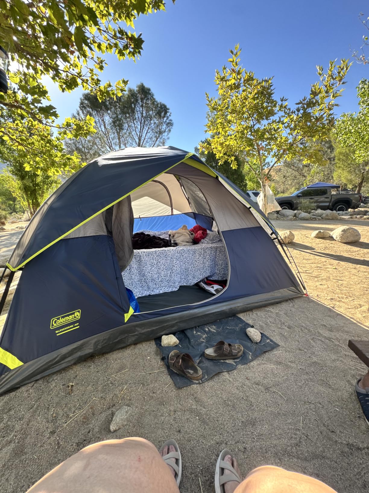 Coleman Sundome Camping Tent with Rainfly, 2/3/4/6 Person Tent Sets Up in 10 Mins, Weatherproof Shelter for Camping, Festivals, Backyard, Sleepovers, & More customer photo 2