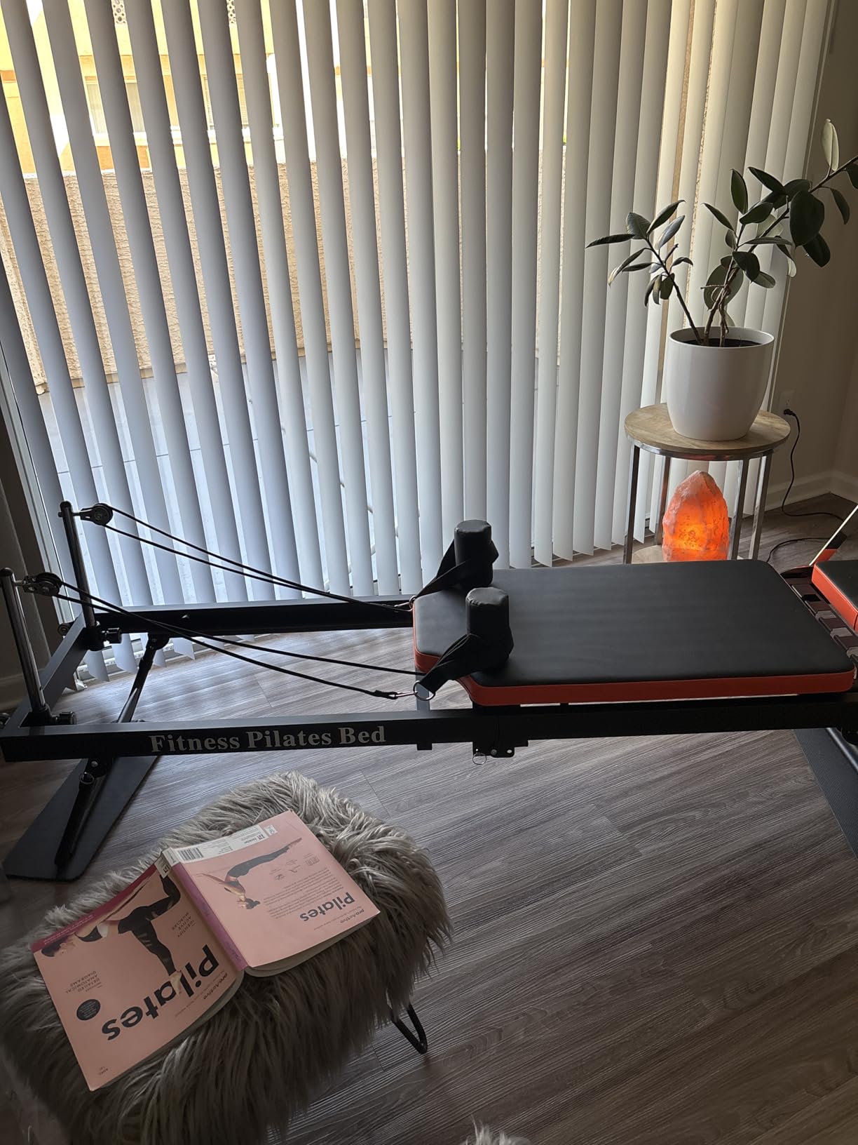Pilates Reformer, Dpiolrcag Foldable Pilates Machine & Equipment for Home Use and Gym Workout, Suitable for Advanced and Beginners Users, Up to 250 lbs Weight Capacity customer photo 2