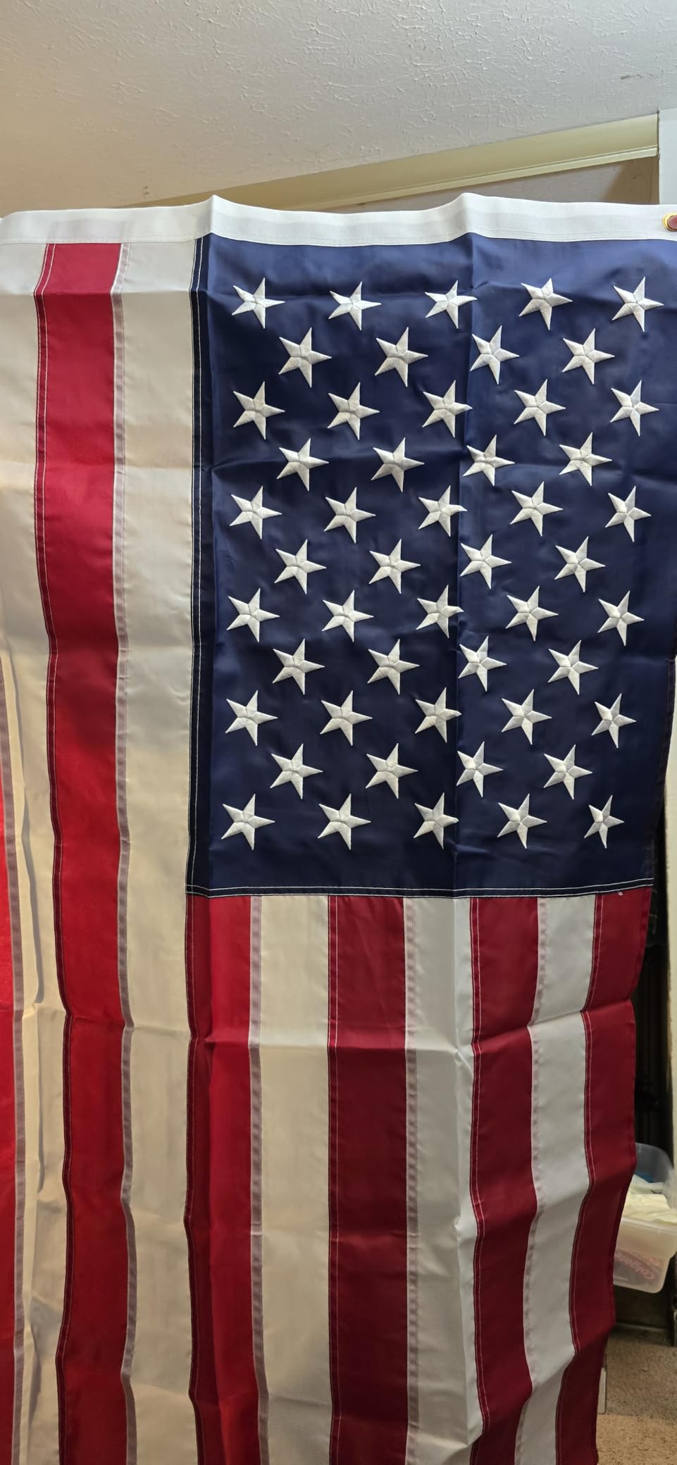 25FT Heavy Duty Flag Pole for Outside House, Real 11 Gauge Aluminum | 120MPH Wind Tested, True Glory Edition, Fly Two Flags, Residential & Commercial Flagpole Kit, Gift Box Packaging, Easy Install customer photo 1