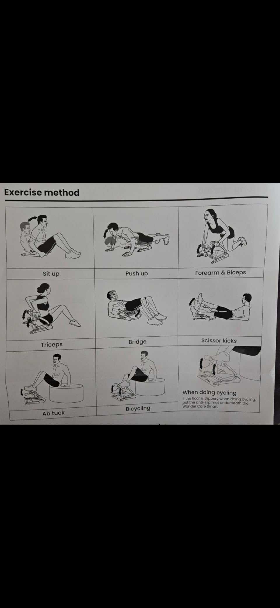 Wonder Core Smart, Ab Machine, Ab Workout Equipment, Sit Up Machine & Exercise Equipment, Ab Crunch Machine for Stomach Workout, Ab Core Trainer Abdominal Machine for Home Gym customer photo 1