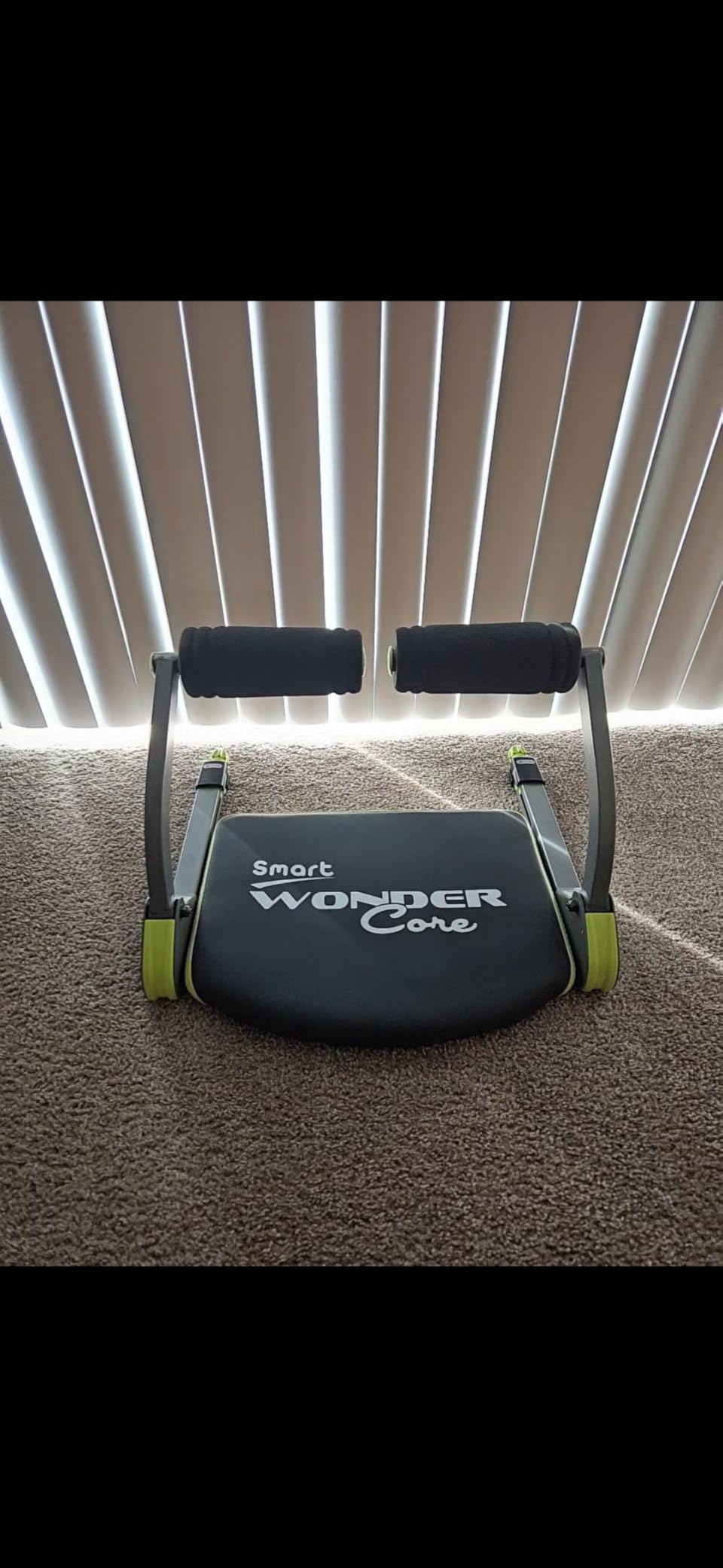 Wonder Core Smart, Ab Machine, Ab Workout Equipment, Sit Up Machine & Exercise Equipment, Ab Crunch Machine for Stomach Workout, Ab Core Trainer Abdominal Machine for Home Gym customer photo 2