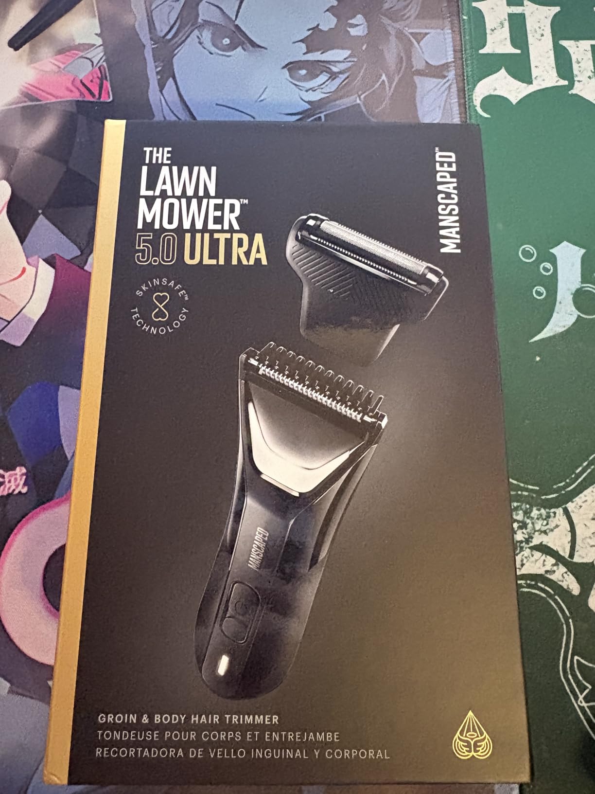 MANSCAPED® The Lawn Mower® 5.0 Ultra Men's & Women's Groin & Body Hair Trimmer - Dual-Head SkinSafe® Trimmer & Foil Blades, Waterproof Wet/Dry Groomer, USB-C Rechargeable with Travel Case, White customer photo 2