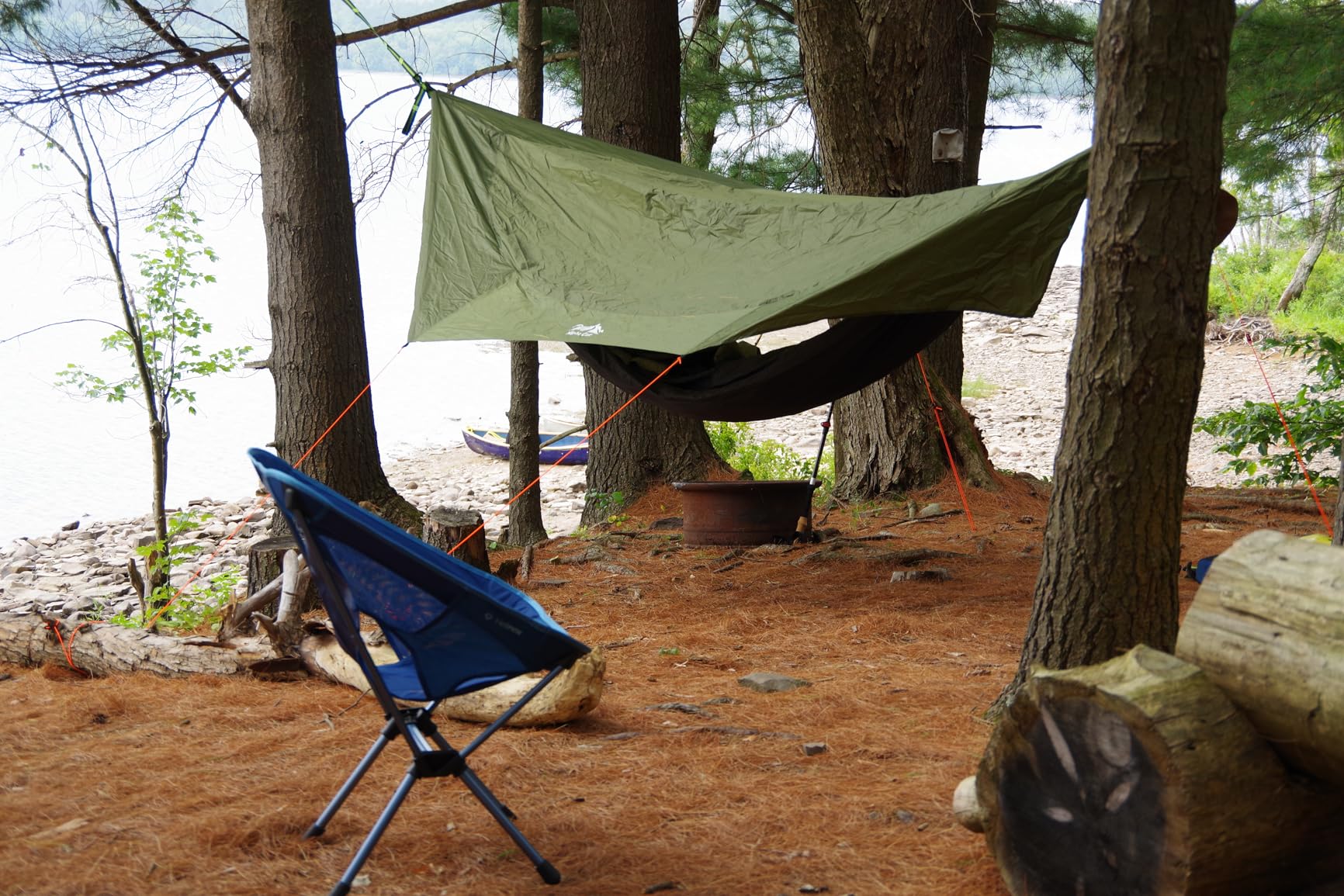 Night Cat Camping Hammock Tent: Lightweight Portable 4 in 1 Hammock with Rain Tarp and Mosquito Net for Hiking Jungle Outdoor customer photo 2