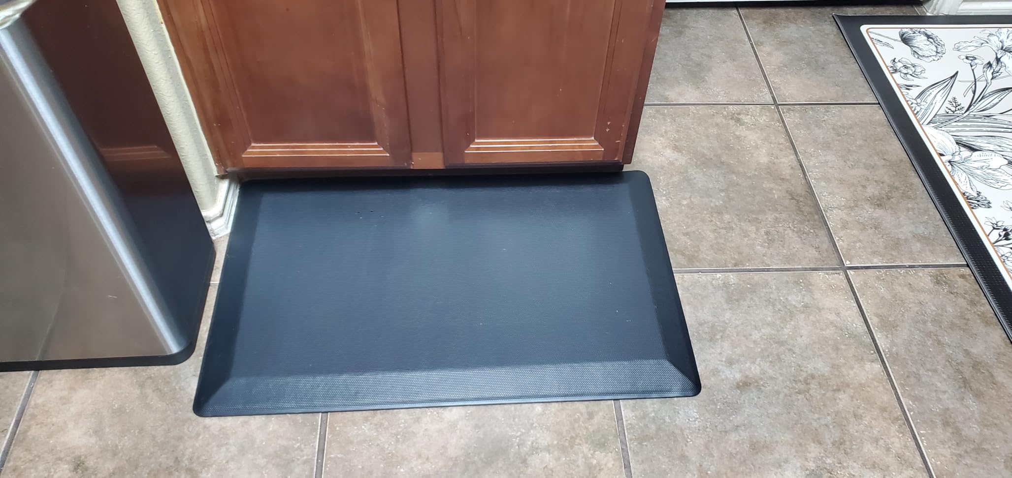 Anti Fatigue Kitchen Mats for Floor, 9/10 Extra Thick Cushioned Standing Desk Mat, Comfort Memory Foam Ergonomic Kitchen Rugs and Mats Non-Slip Waterproof for Office, Kitchen, Sink, 20