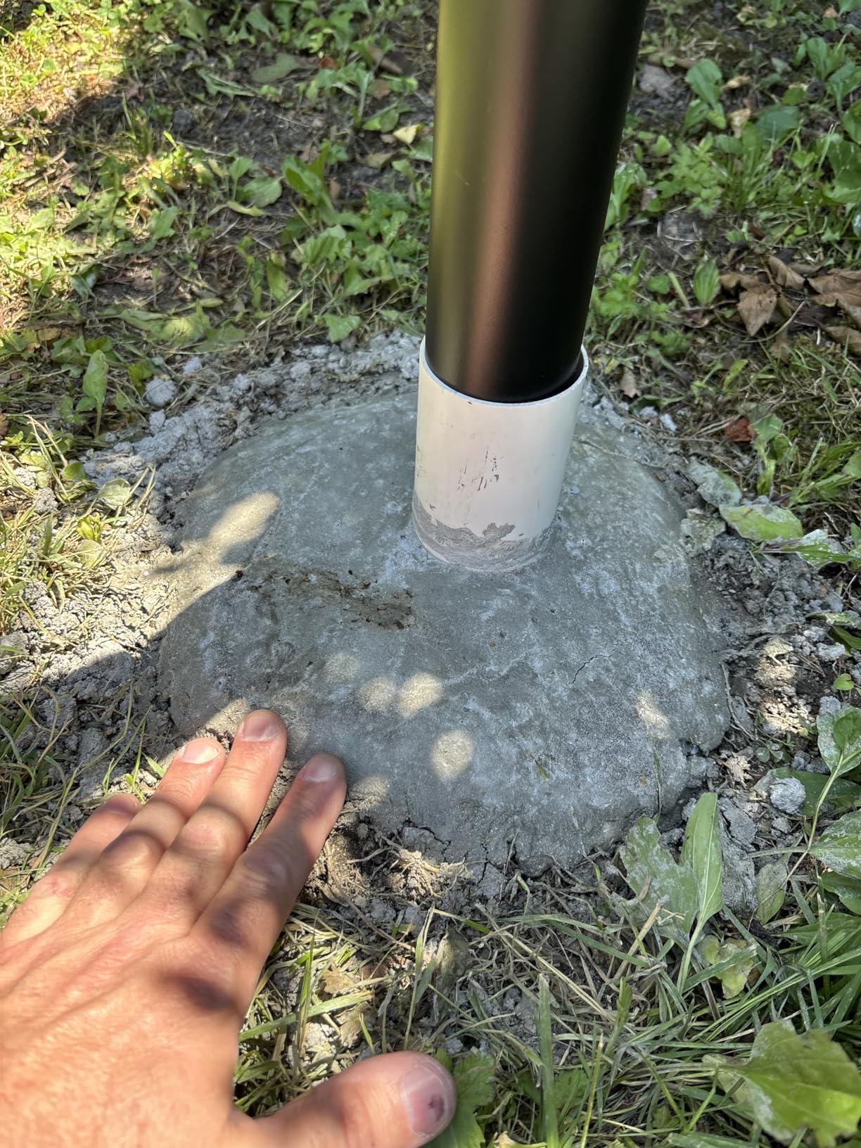 20FT Heavy Duty Tapered Flag Pole Kit, 100MPH Tested Outside House | Tapered Design For Wind Resistance, 13-Gauge Rust-Resistant Aluminum Flagpole, Fly 2 Flags, Complete Hardware, Easy Install customer photo 1
