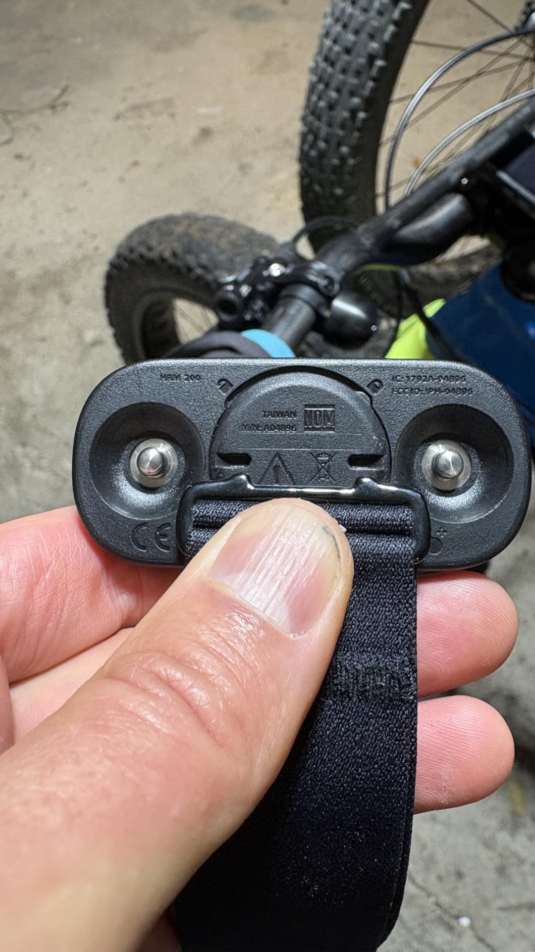 Garmin HRM 200 Heart Rate Monitor Chest Strap customer photo 2