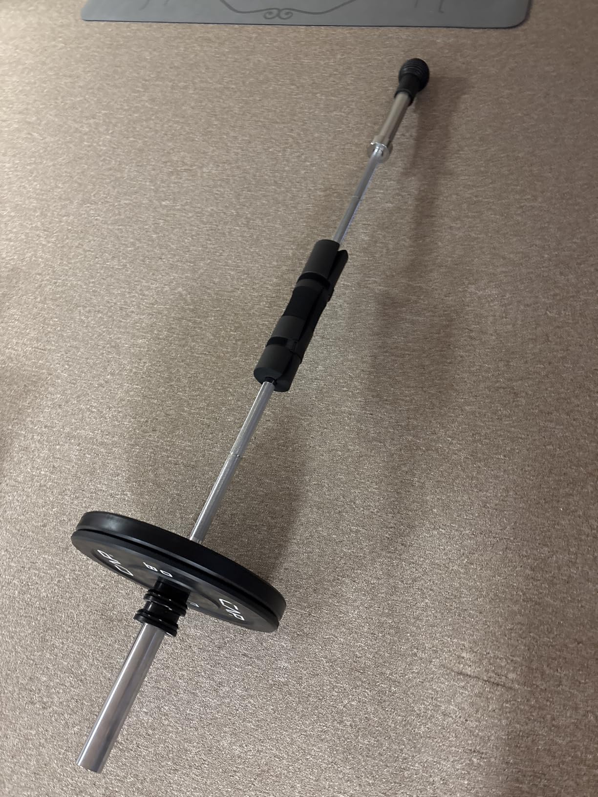 Amazon Basics 7ft Olympic Barbell Bar, 2