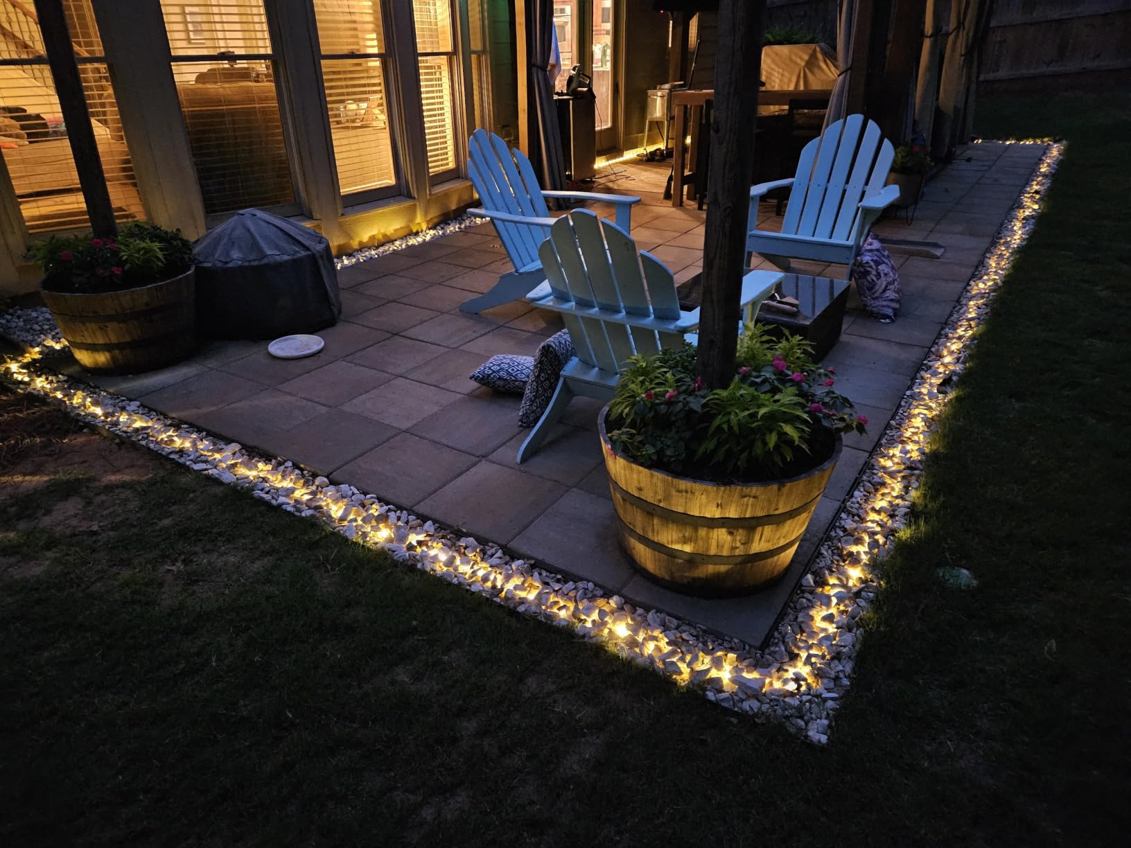 100FT 720 LED Rope Lights Outdoor Waterproof with Remote, 8 Modes and 4 Brightness, Rope Lights for Outside, Bedroom, Patio, Garden, Christmas Lights Indoor Outdoor Decoration (Warm White) customer photo 2