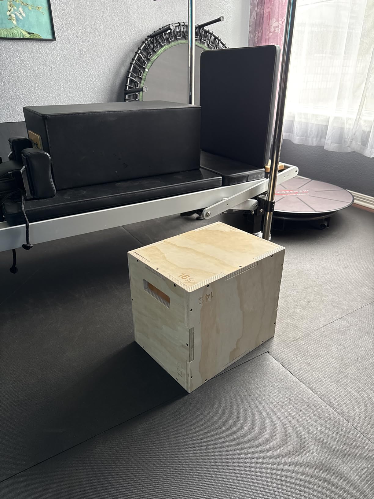 Amazon Basics Plyometric Jump Box, Plyo Box Jumps for Home Gym customer photo 2