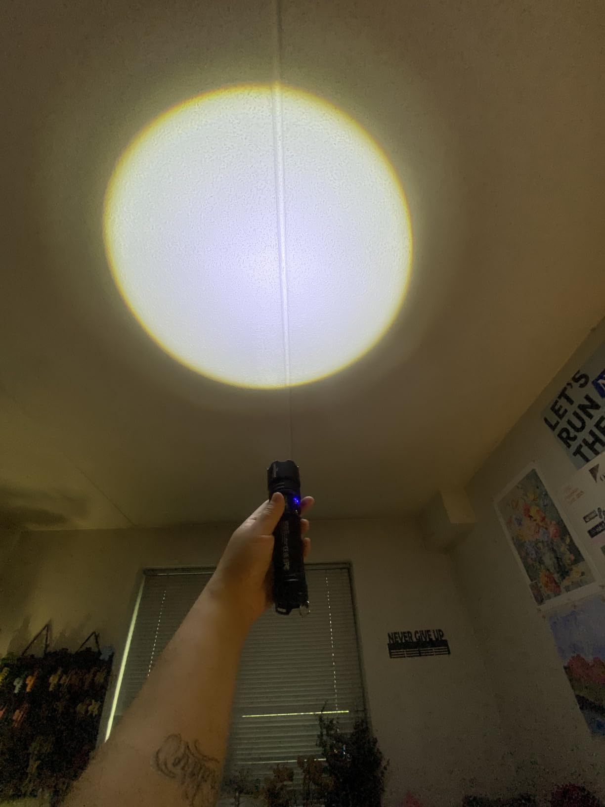 Flashlight 10000 High Lumens Rechargeable 30W Super Bright LED Flash Light | 5000ft Beam, 12H Long Lasting, USB C+A Charging, High Powered, Police Flashlight, for Home, Camping, Hiking, Emergency, Gift customer photo 2