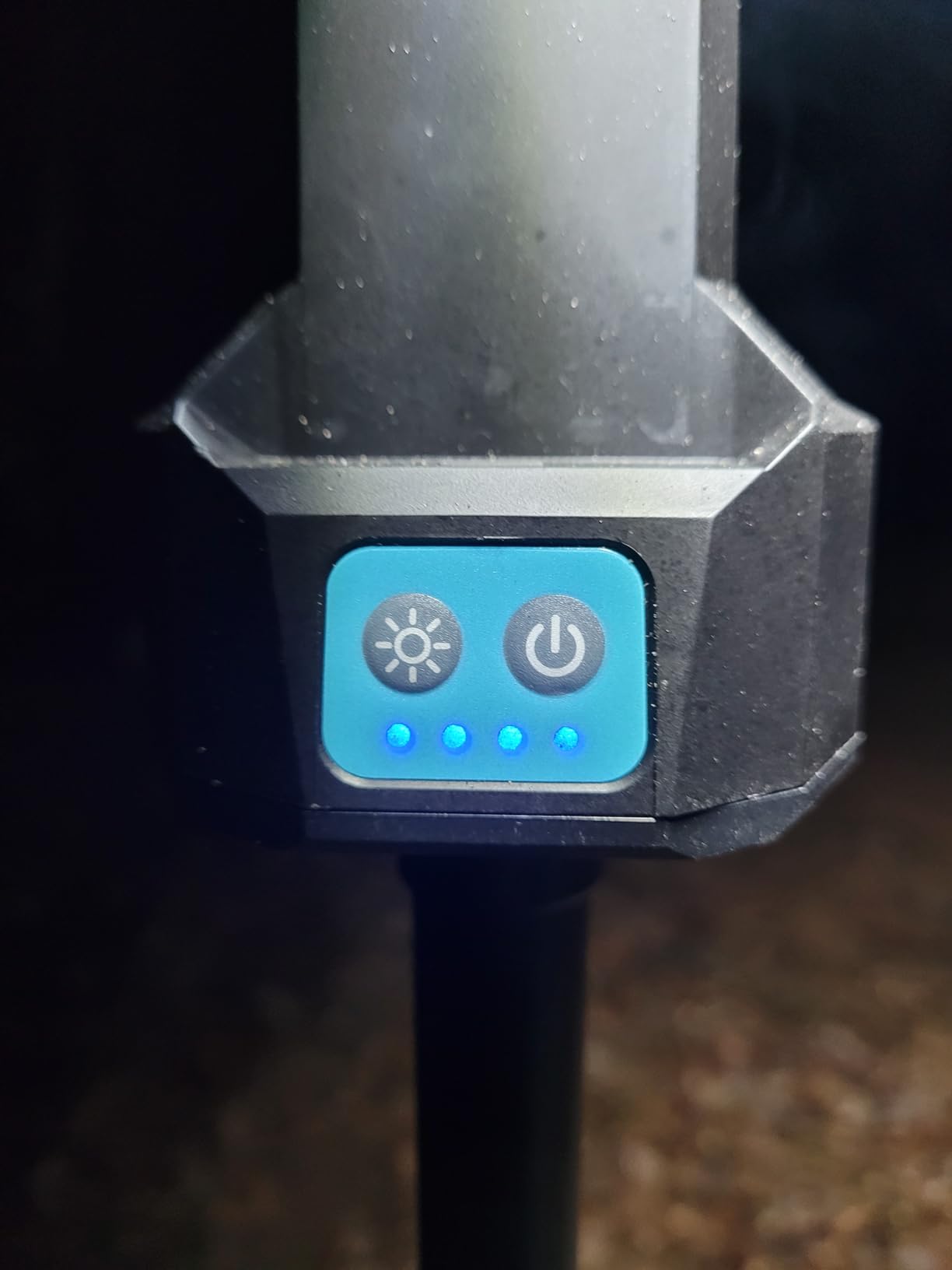 gogonova 2026 Rechargeable Work Light with Stand, 4-in-1 Cordless Camping Light, 700/1200/2200 Lumens Dimmable LED Work Lamp with Detachable Tripod customer photo 1