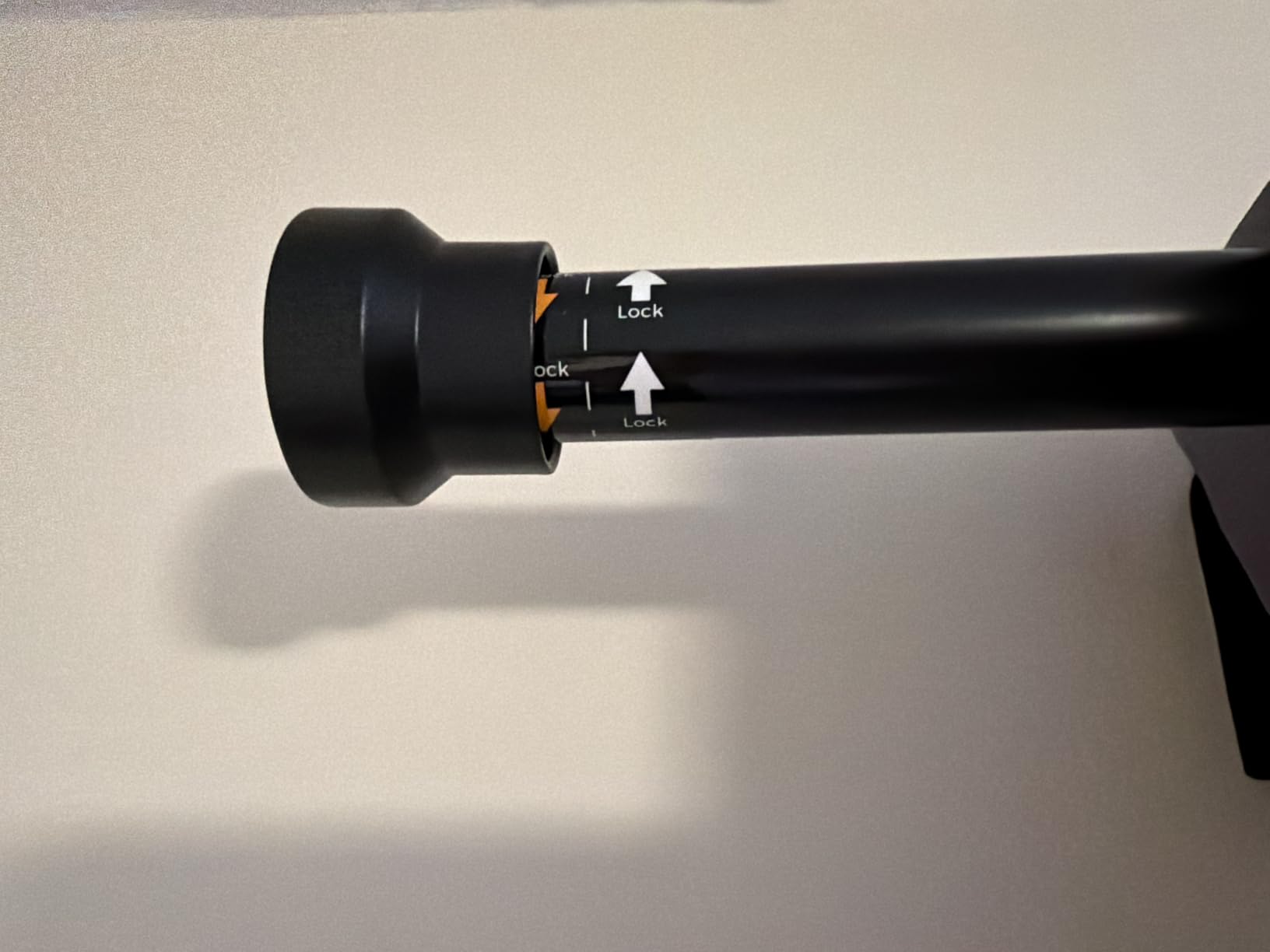 YaFex Curtain Rods 32-144 Inch, Heavy Duty 1 Inch Adjustable Curtain Rod for Windows, Black Extra Long Window Treatment Rods, Modern Design, Easy Installation customer photo 2