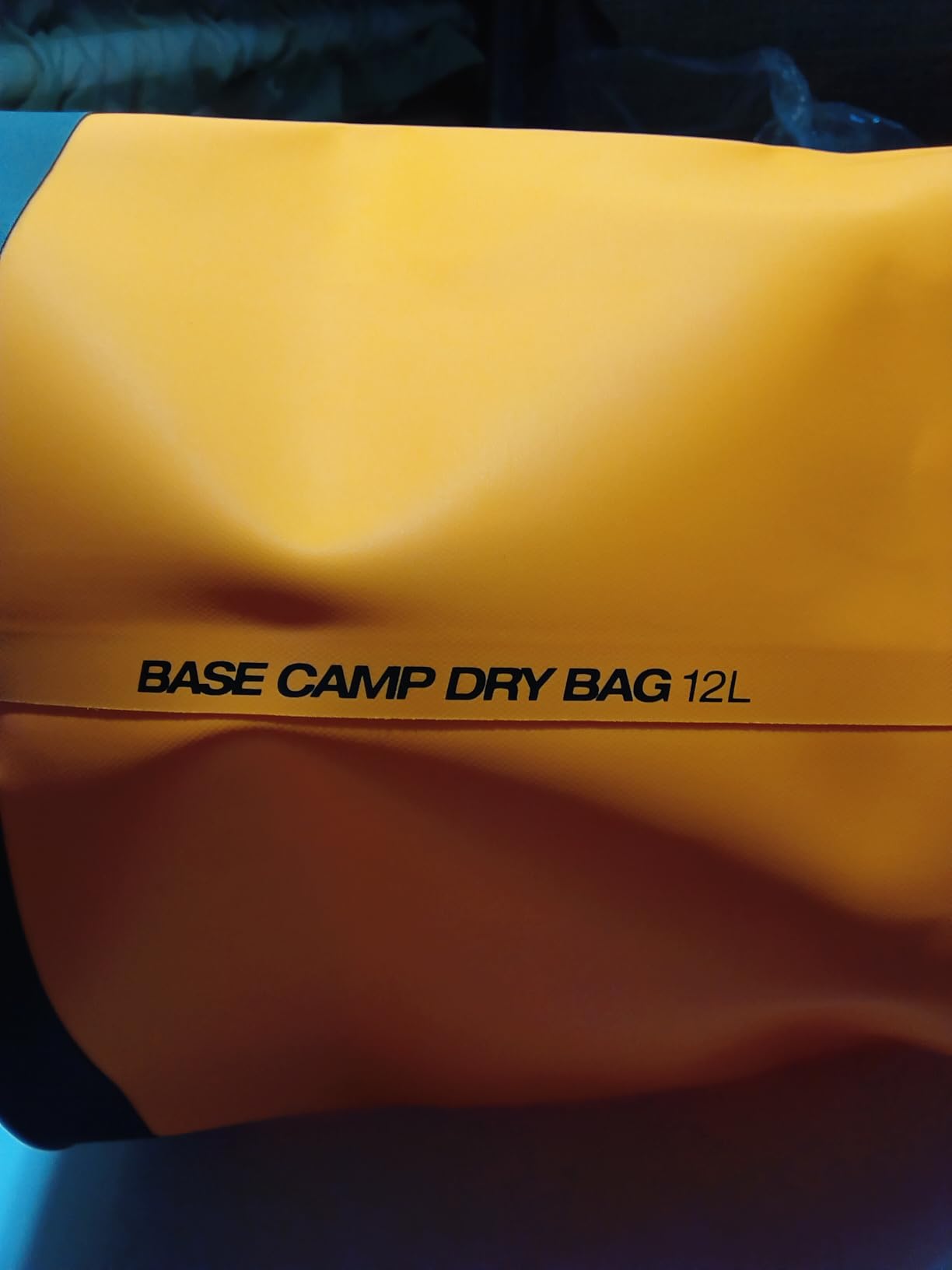 The North Face Base Camp Dry Bag 12L, Khaki Stone/TNF Black, One Size | Roll-Top Waterproof Stuff Sack, Ideal for Camping Gear & Kayak Accessories customer photo 2