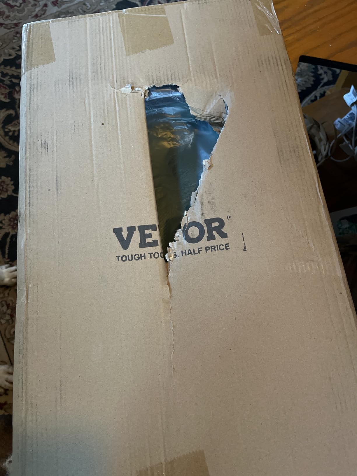 VEVOR Garden Kneeler and Seat Heavy Duty, Portable Garden Stool with 6'' EVA Kneeling Pad and 2 Tool Bags customer photo 2