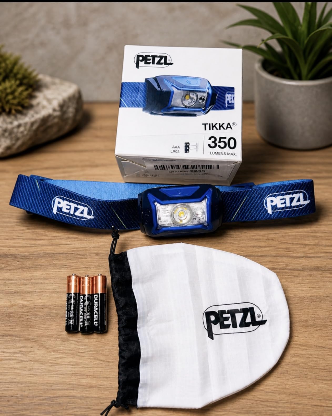 PETZL Tikka Headlamp - Compact 350 Lumen Light with Red Lighting, for Hiking, Climbing, Running, and Camping - Black customer photo 1