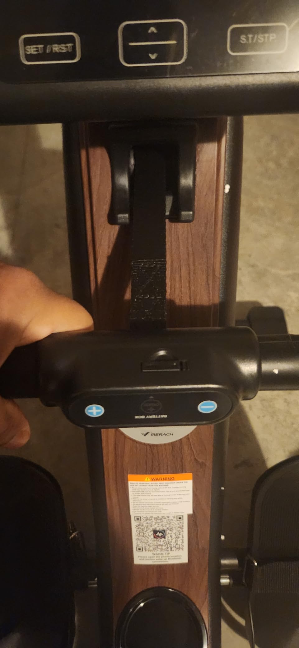 MERACH Rowing Machines for Home, Powerful Electromagnetic Row Machine with 51.2