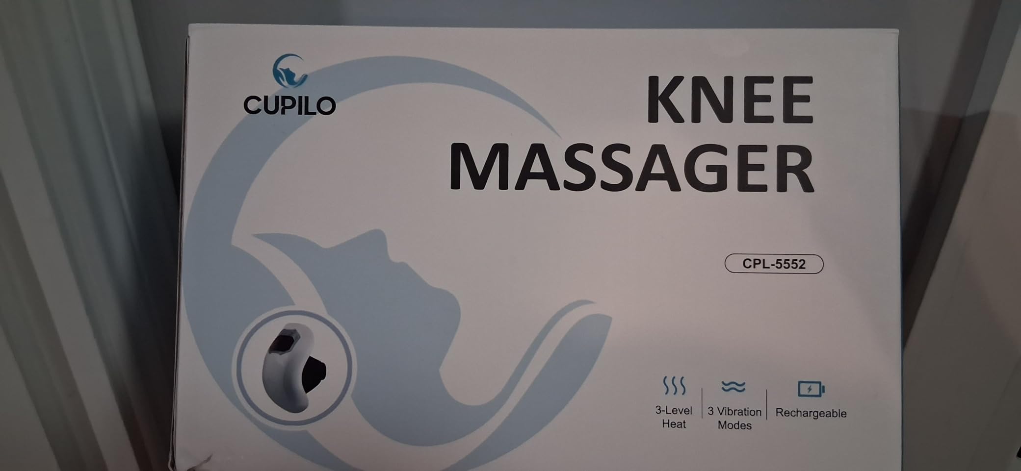 Knee Massager with Heat and Vibration -FSA Eligible HSA Approved- | Cordless Knee Massagers for Pain Relief with 3 Heating Levels & 3 Vibration Modes, Gifts for Men Women Grandpa Grandma customer photo 2
