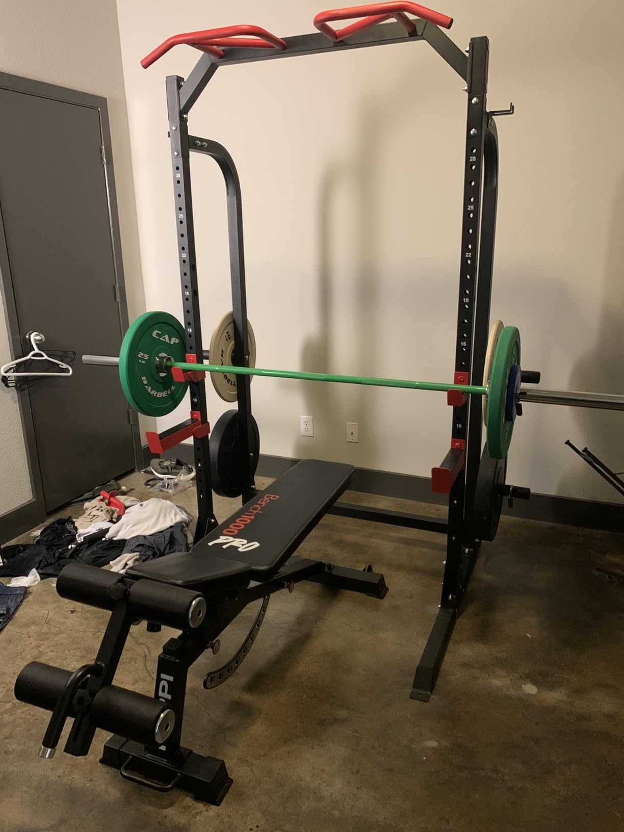 RitFit Elite 7ft Olympic Barbell, Robust 45lb Barbell for Weightlifting and Powerlifting, Superior Olympic Bar with Exceptional 500lbs Load Capacity, Weight Bar for 2