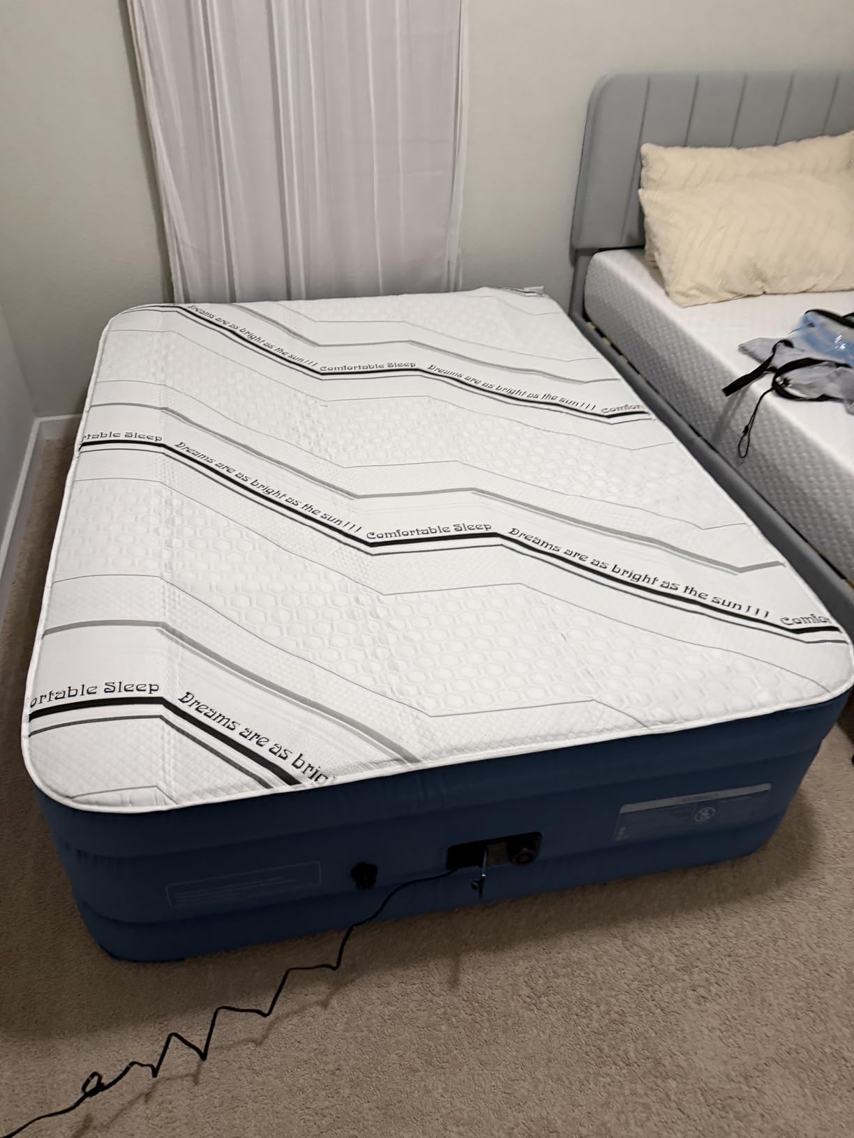 Tencity Queen Air Mattress with Built-in Pump, 20