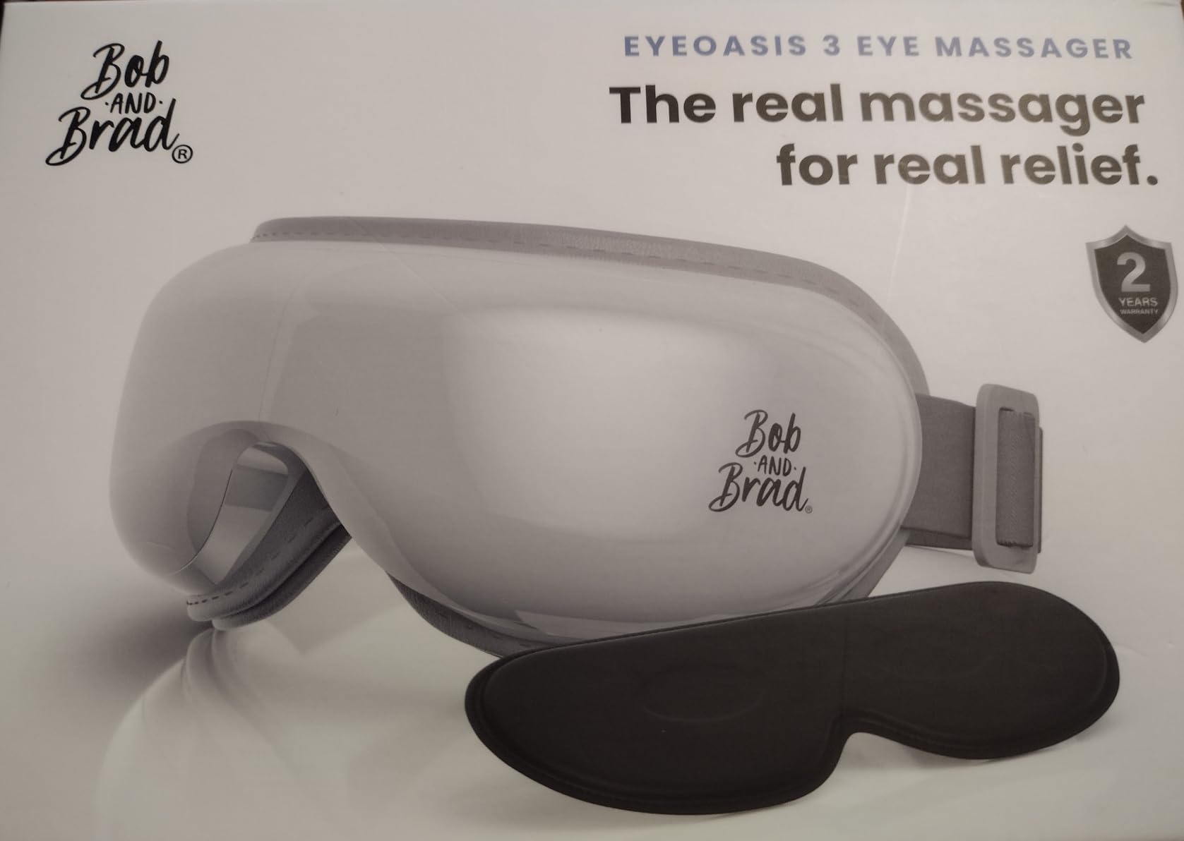 BOB AND BRAD Eye Massager with Heat and Cooling, FSA-HSA Eligible, EyeOasis 3 Heated Eye Massager Mask for Dry Eyes, Migraines, Headaches Relief, Reduce Strain, Improve Sleeping, Birthday Gift for Her customer photo 2