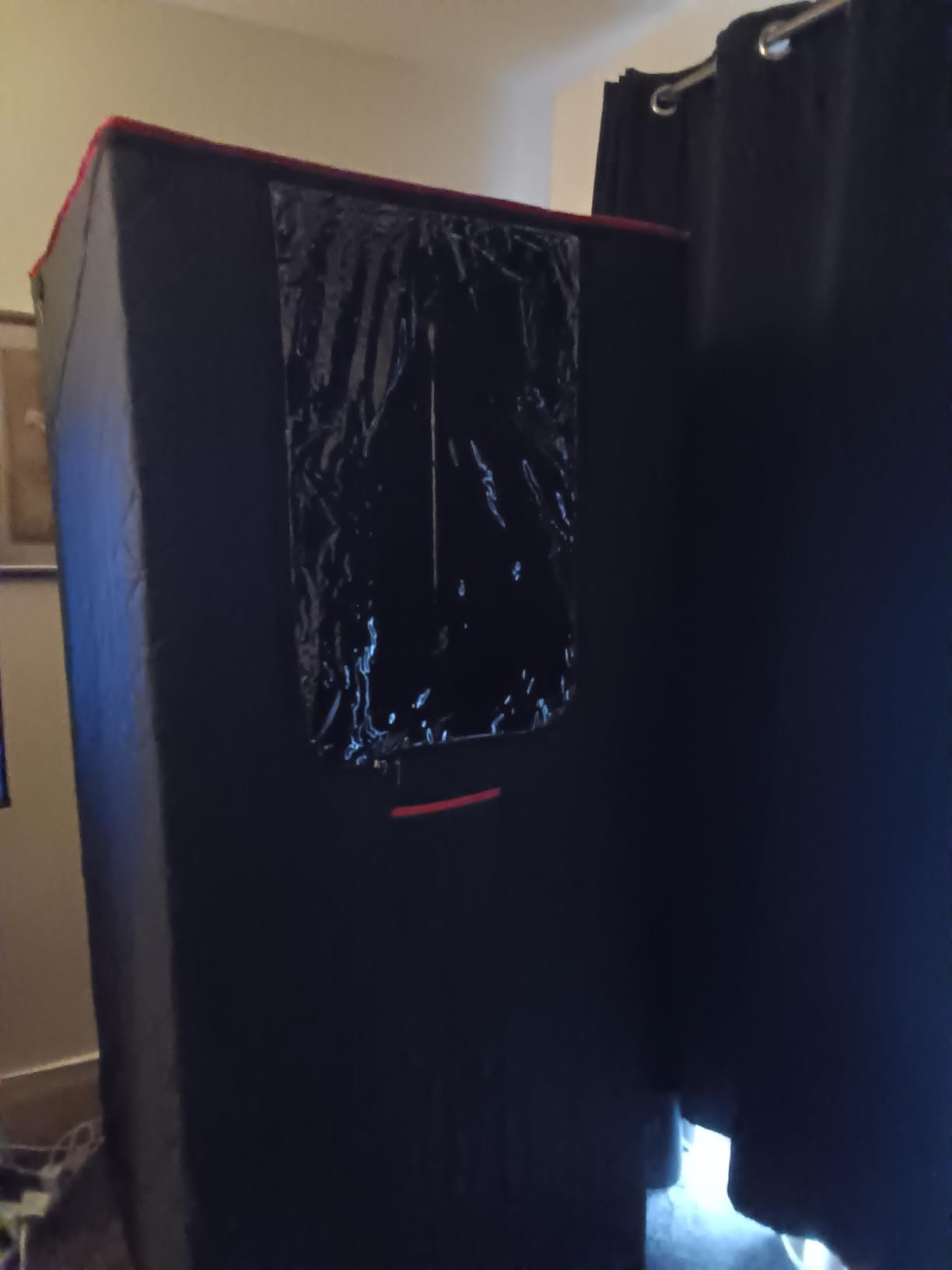 Upgraded Portable Steam Sauna for Home, Sauna Tent with 3L/1200W Steamer, XL Foldable and Remote Control, 99-Min Timer & 15 Power Levels, 2.6' x 2.6' x 5.9' Detox Spa for Relaxation, Jet Black customer photo 1
