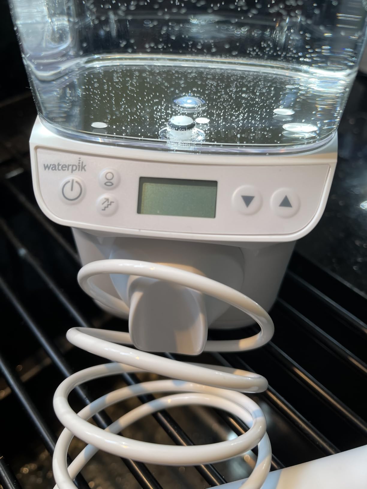 Promax Countertop Water Flosser, SmartAdvance, 10 Settings, 5 Tips | Small and Quiet for Home Daily Gum Health, Dental Braces, Implants, Teeth Cleaning, Multiple Users, ADA Accepted, WF-23 customer photo 1