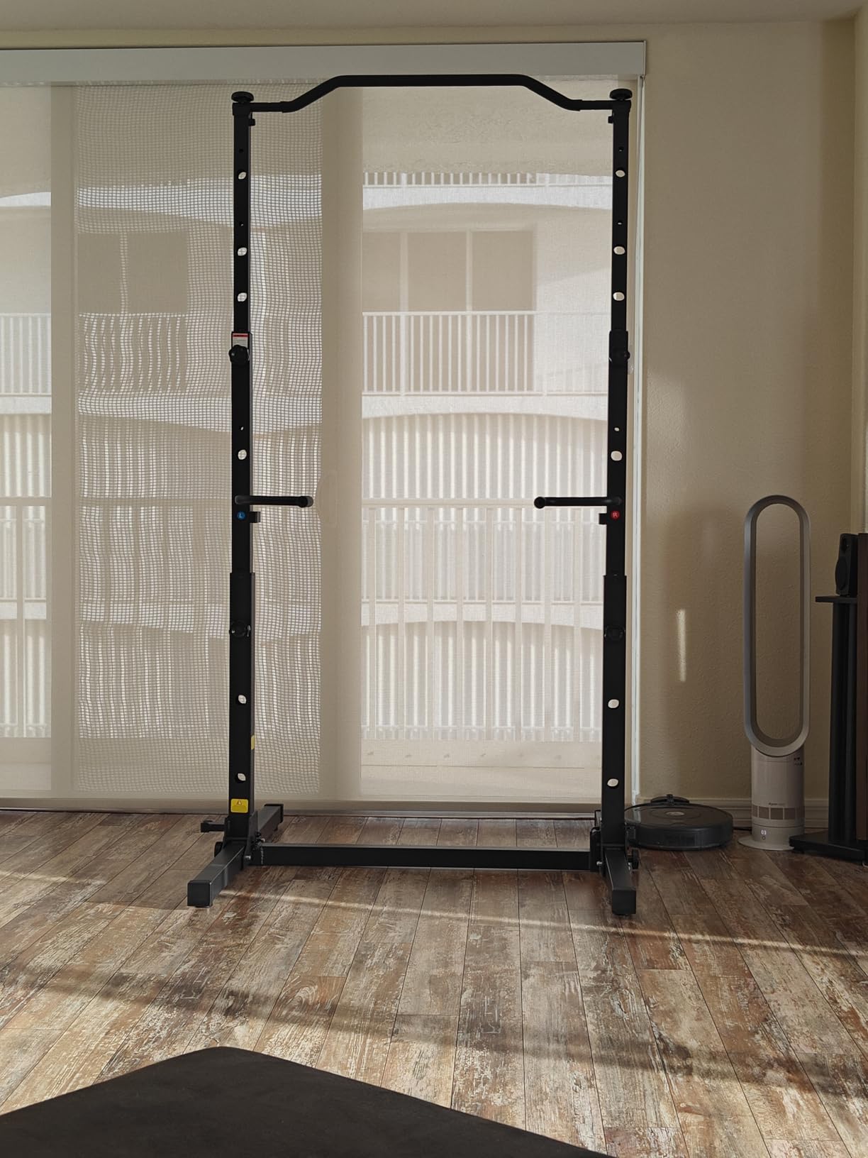 JOROTO Foldable Pull Up Dip Station, Pull Up Bar Free Standing for Home Gym, 450LBS Stable Power Tower, Adjustable Height Multifunction Pull Up Stand, Strength Training Equipment for Men Women customer photo 2