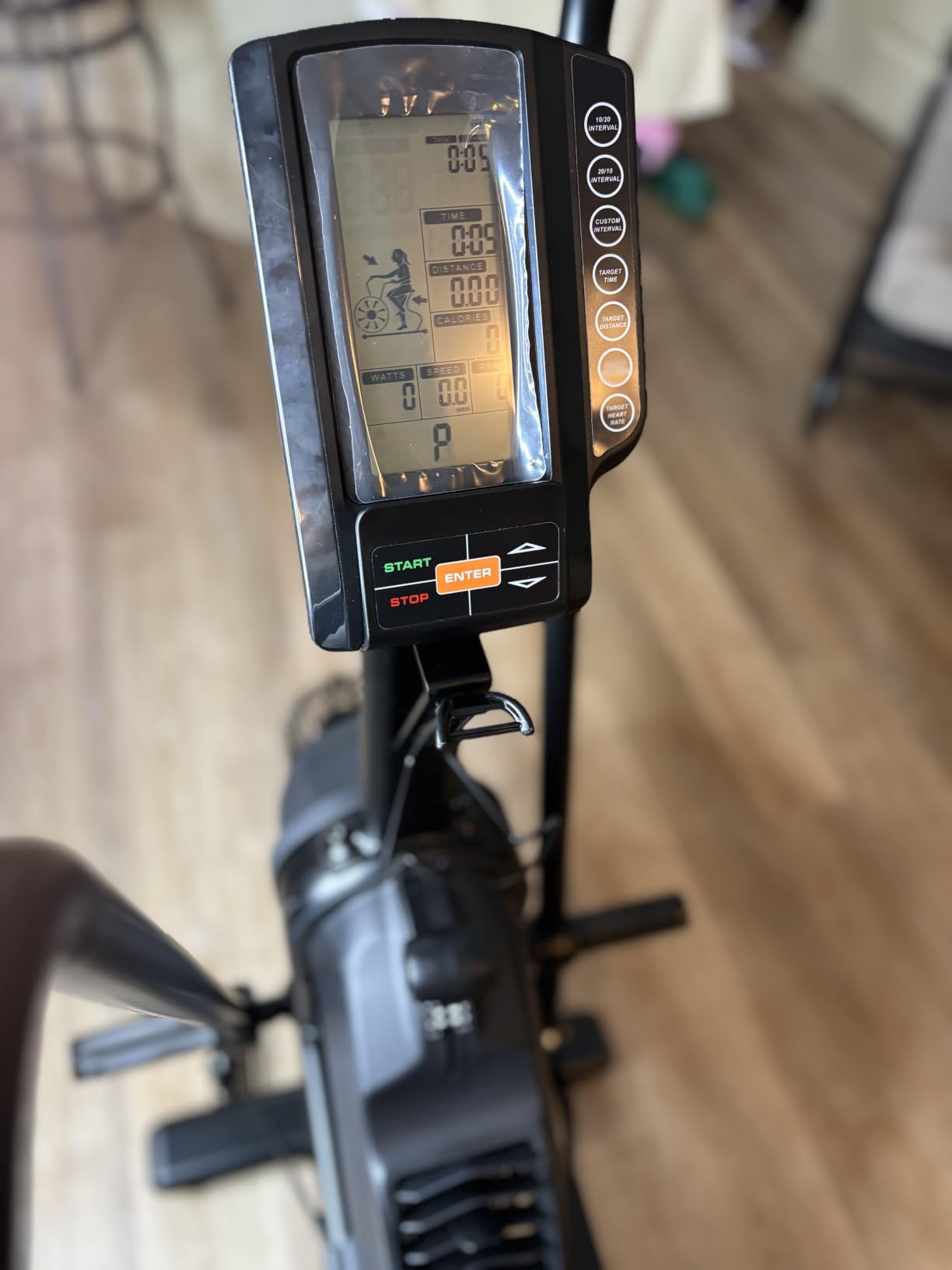 Dual Resistance Air Bike, Magnetic & Air Fan Bike with APP Connection, ISCC PLUS Certified Wind Bikes, Dual-Action Handlebars for Home Gym HIIT Cardio Full Body Workout (350LBS Capacity) customer photo 1