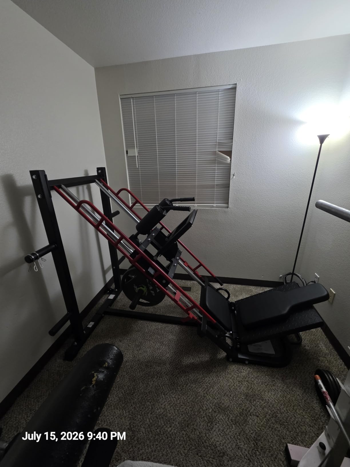 Dripex Leg Press Hack Squat Machine Combo for Home Gym, Adjustable Leg Press Machine for Full Lower Body Workout, Upgraded Leg Press with Transport Wheels and Weight Storage customer photo 1