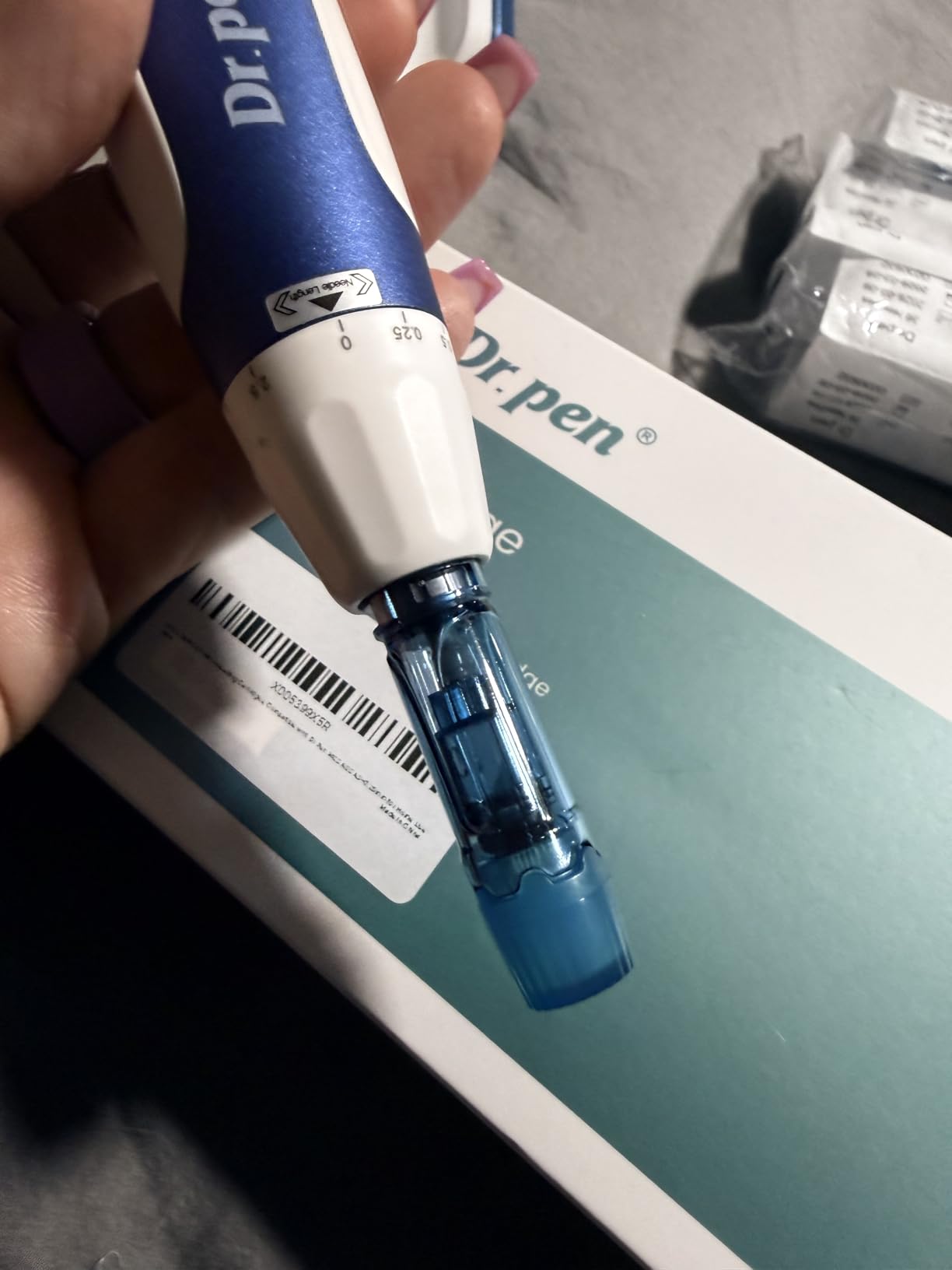 Microneedle Roller Pen,Dr Pen A11 for Home Use - Microneeding Derma Roller Pen for Women Men - Micro Needle Roller Pen for Skin Tools-0.25mm customer photo 2