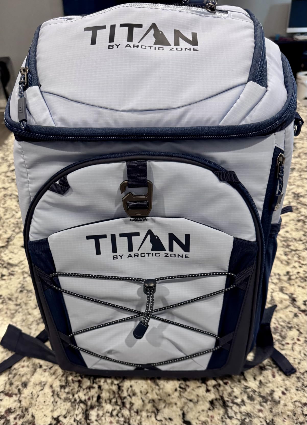 Titan Deep Freeze Ice Wall Backpack Cooler 30 Can Cooler Bag with Ice Packs customer photo 2