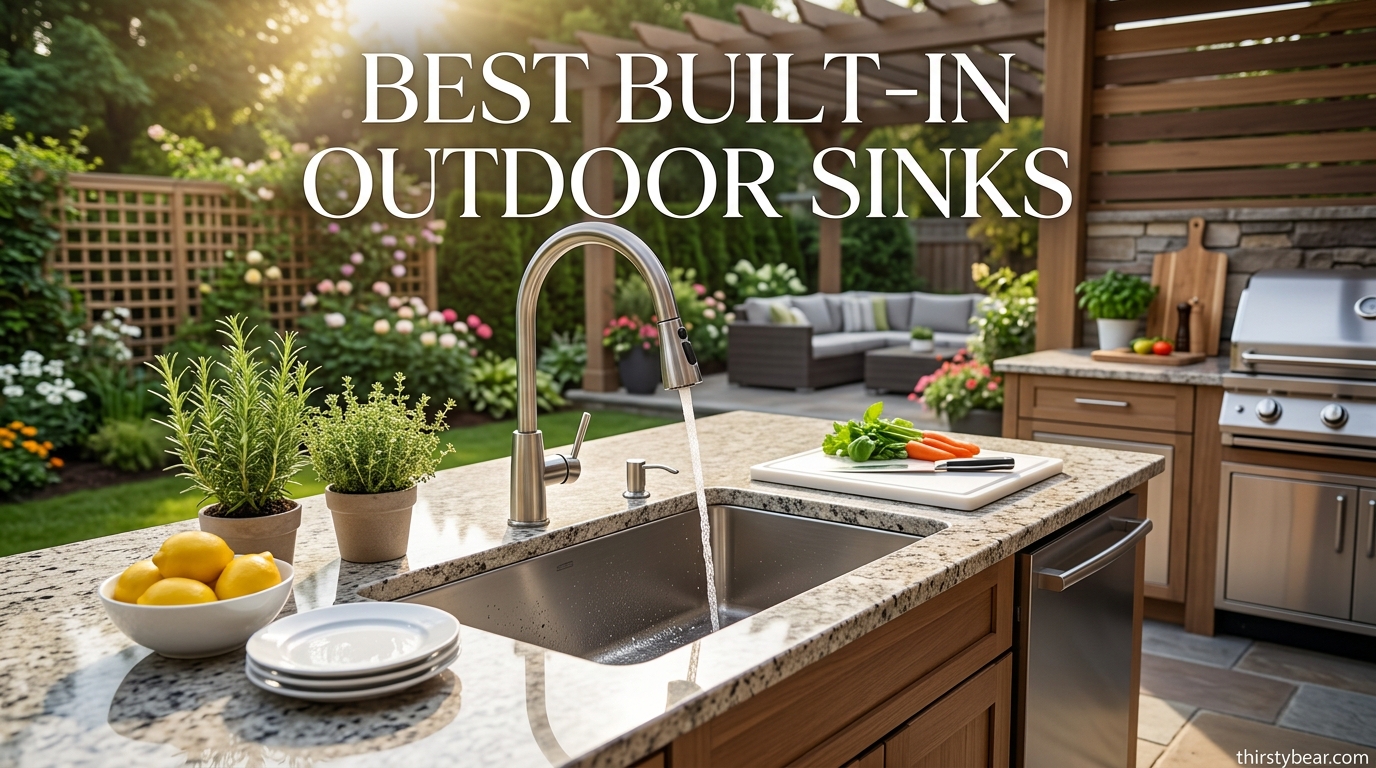 Best Built In Outdoor Sinks