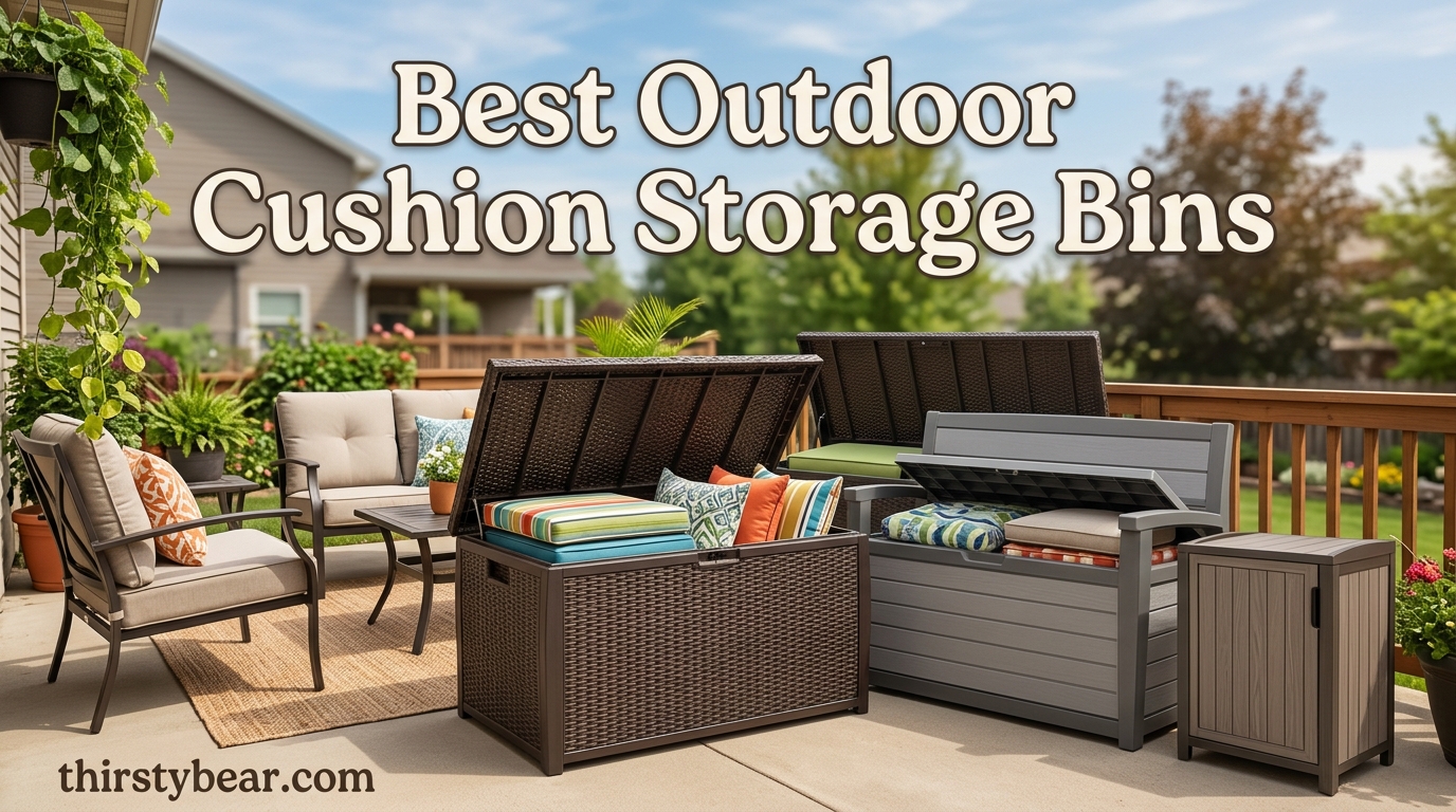 Best Outdoor Cushion Storage Bins