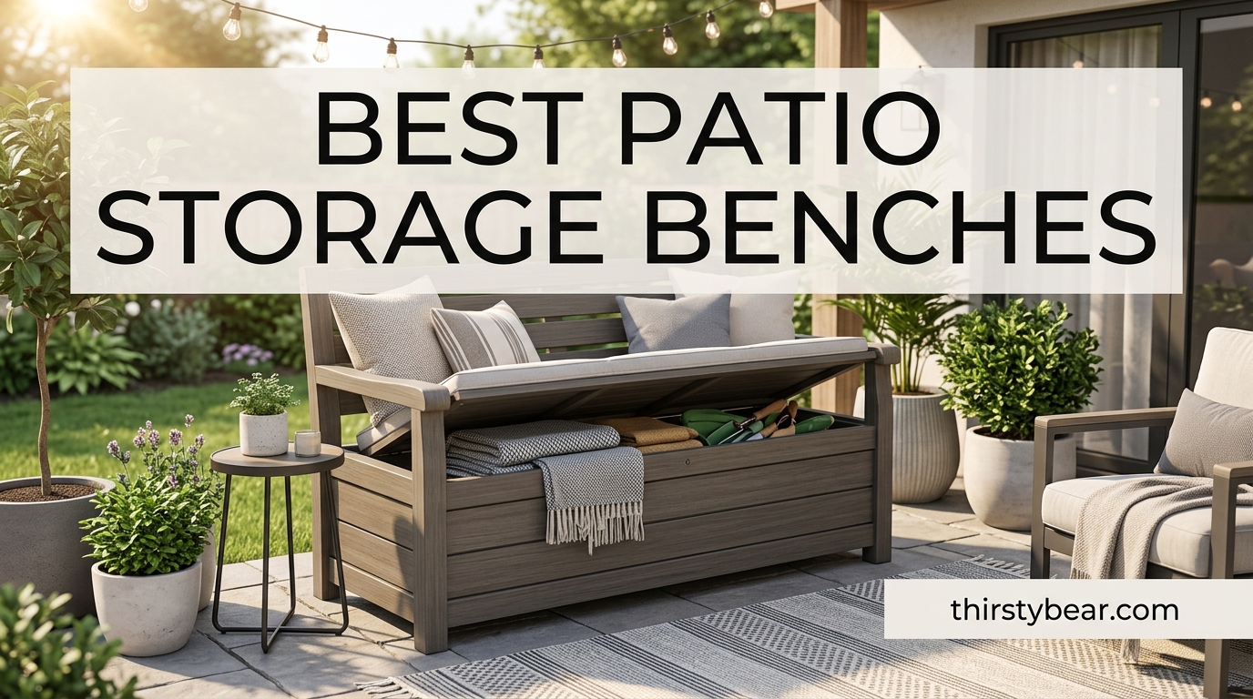 Best Patio Storage Benches