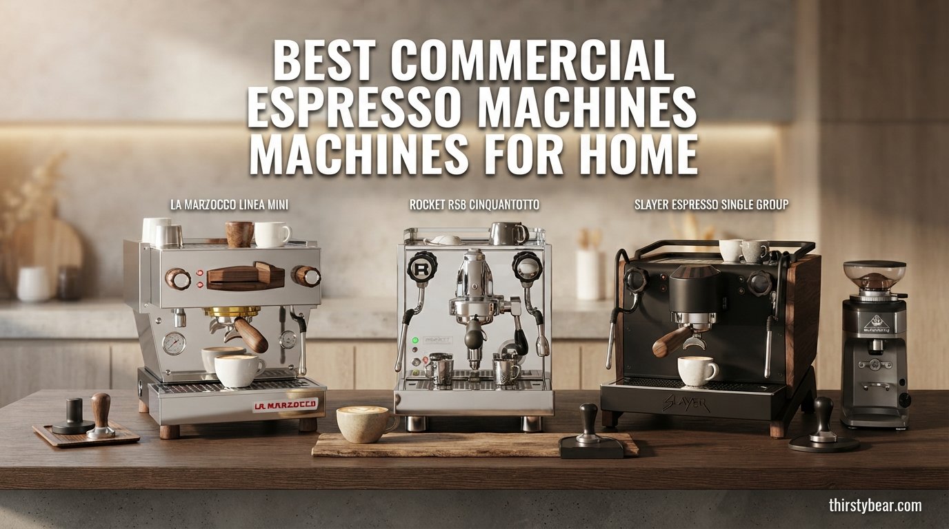 best commercial espresso machines for home