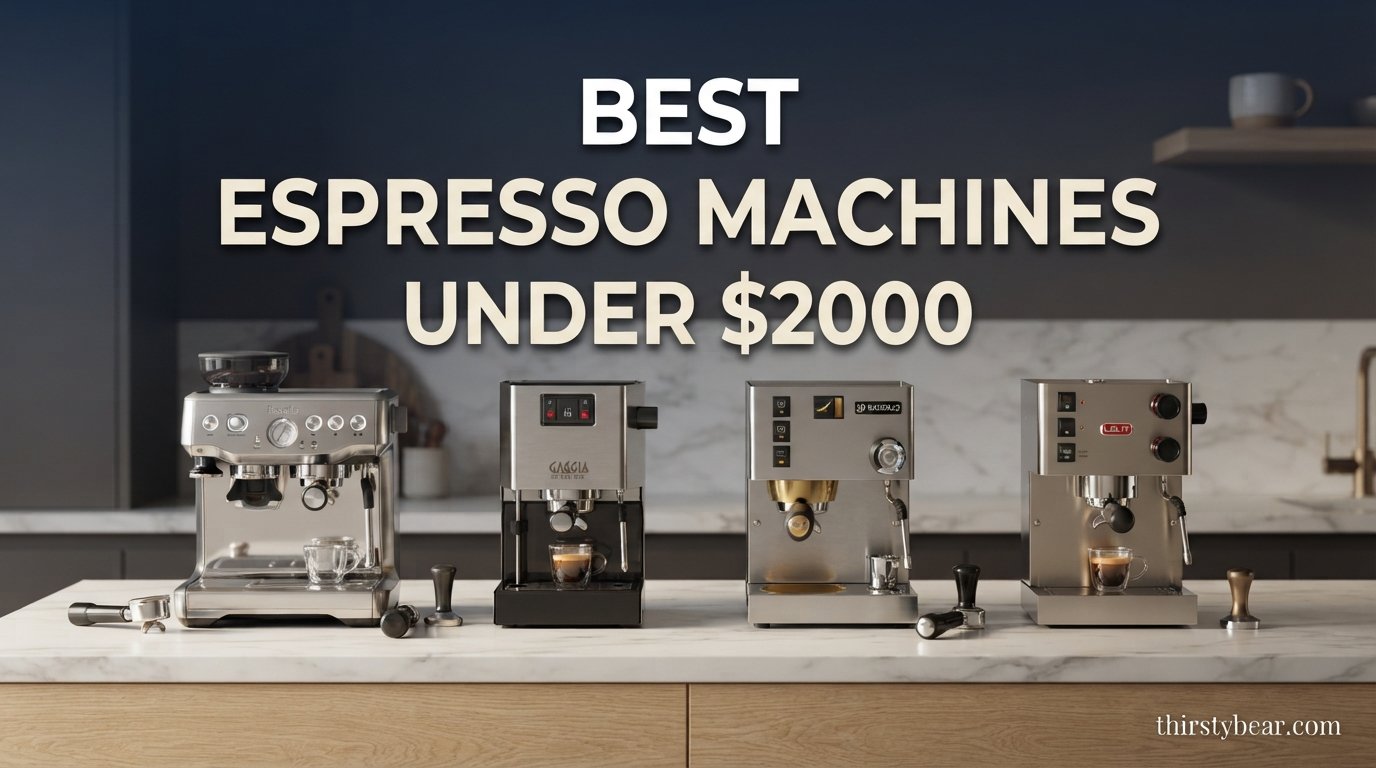 best espresso machines under 2000