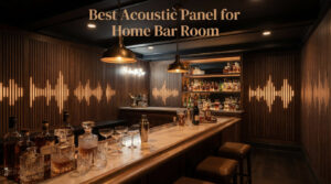 Best Acoustic Panel for Home Bar Room