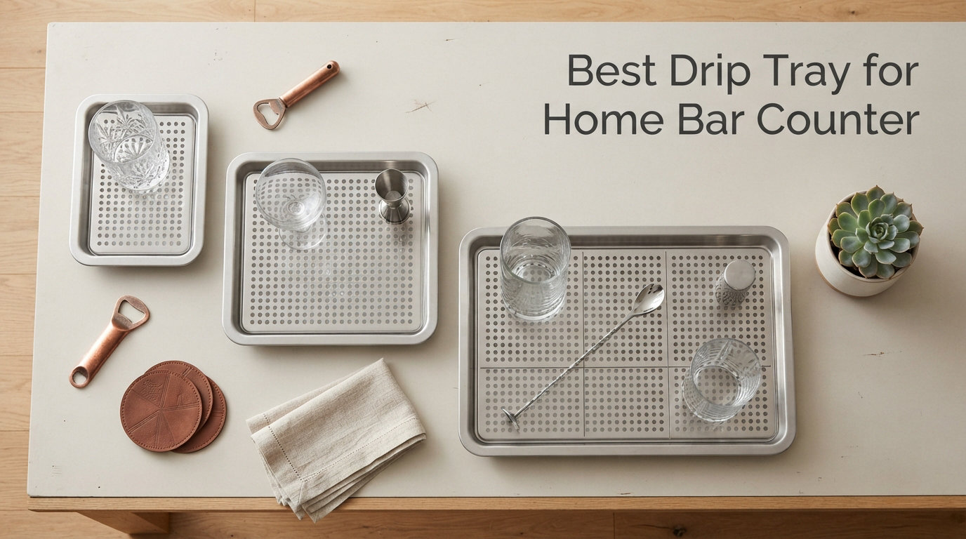 Best Drip Tray for Home Bar Counter