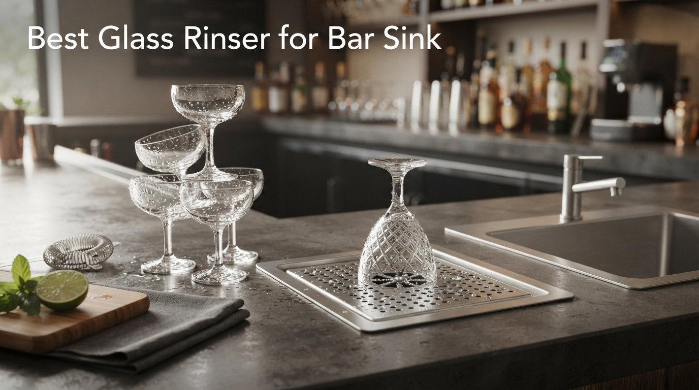 Best Glass Rinser for Bar Sink
