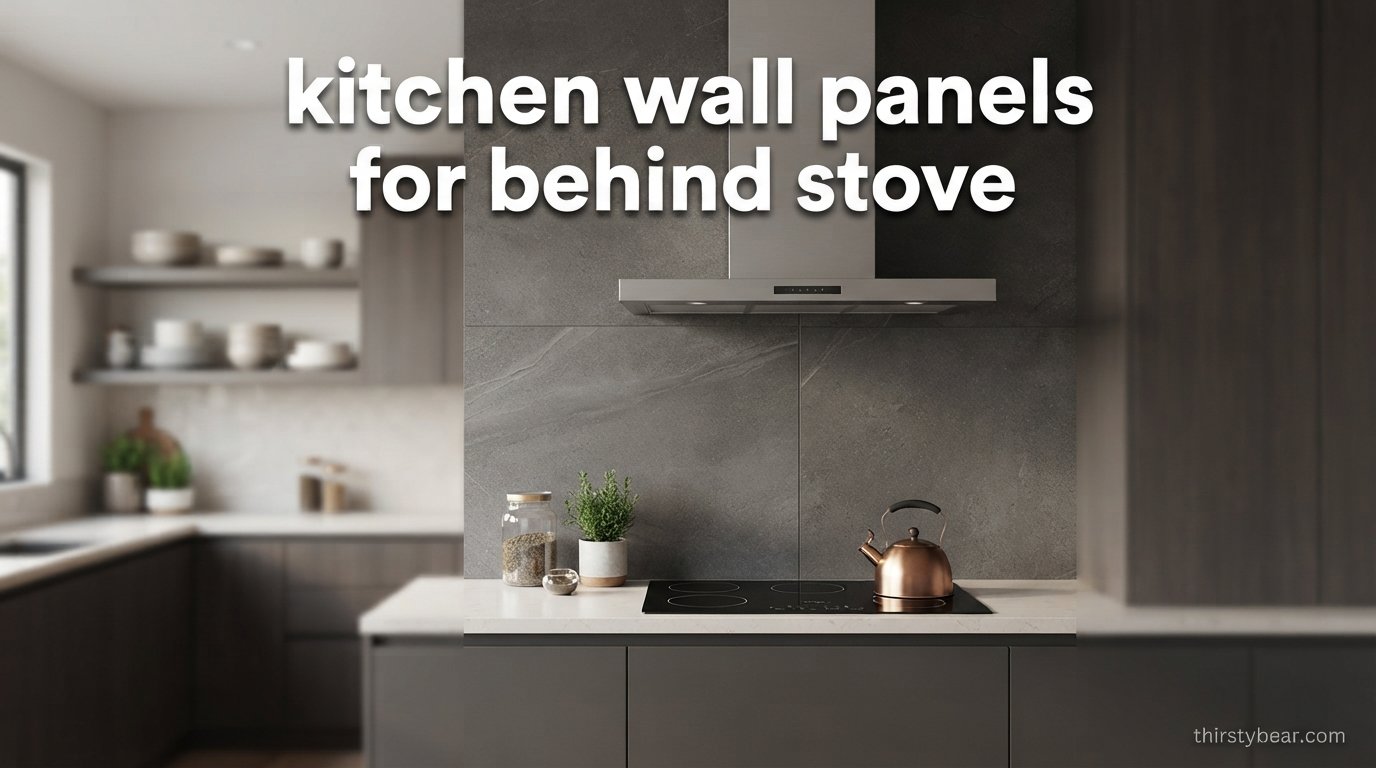 Best Kitchen Wall Panels for Behind Stove