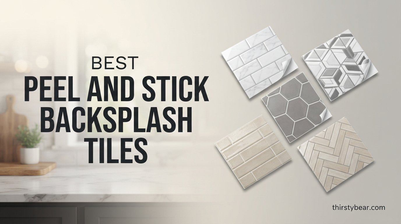 Best Peel and Stick Backsplash Tiles for Kitchen