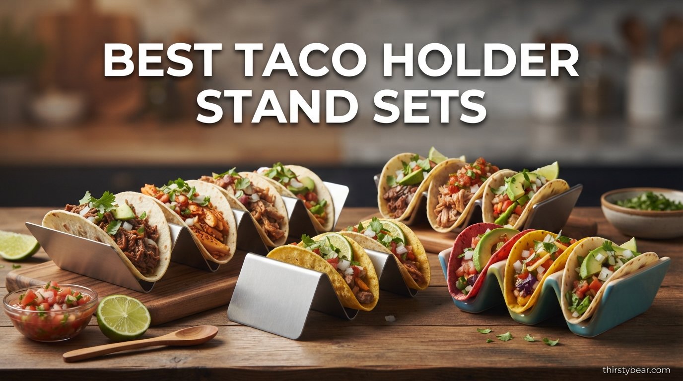 Best Taco Holder Stand Set for Taco Night