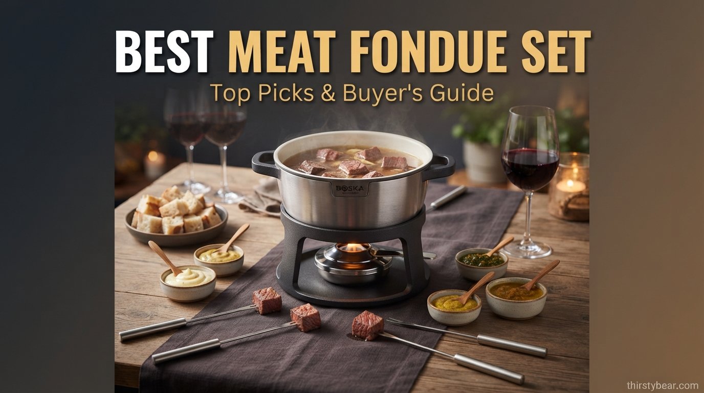 Best Meat Fondue Set for Dinner Parties