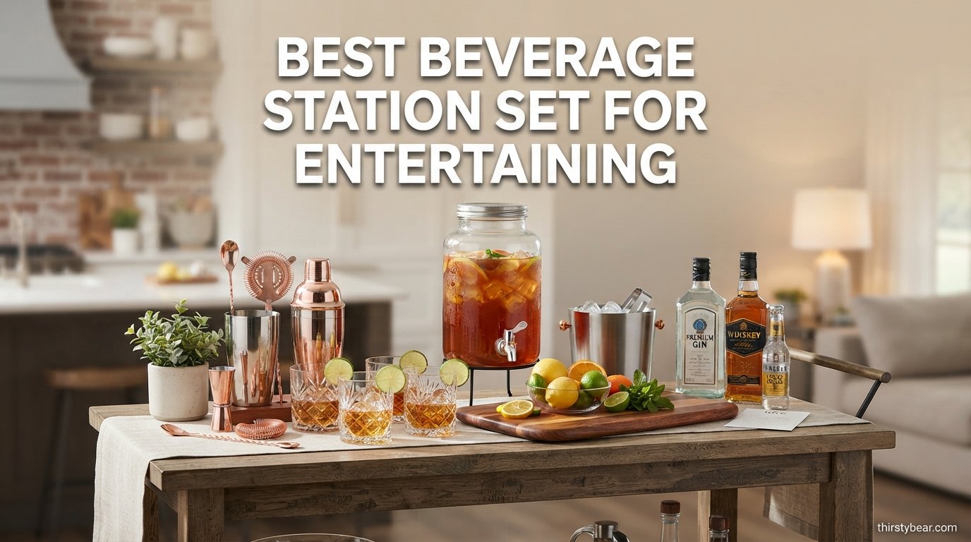 Best Beverage Station Set for Entertaining