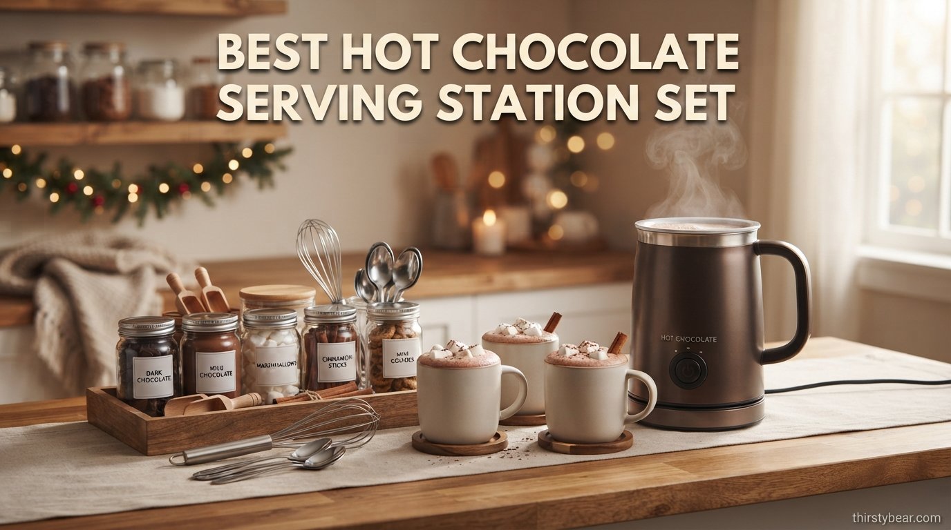 Best Hot Chocolate Serving Station Set