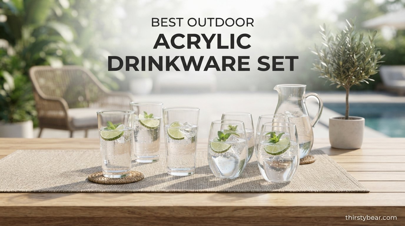 Best Outdoor Acrylic Drinkware Set