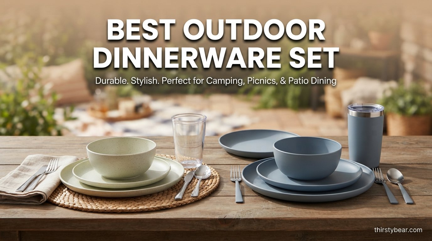 Best Outdoor Dinnerware Set for Patio Entertaining