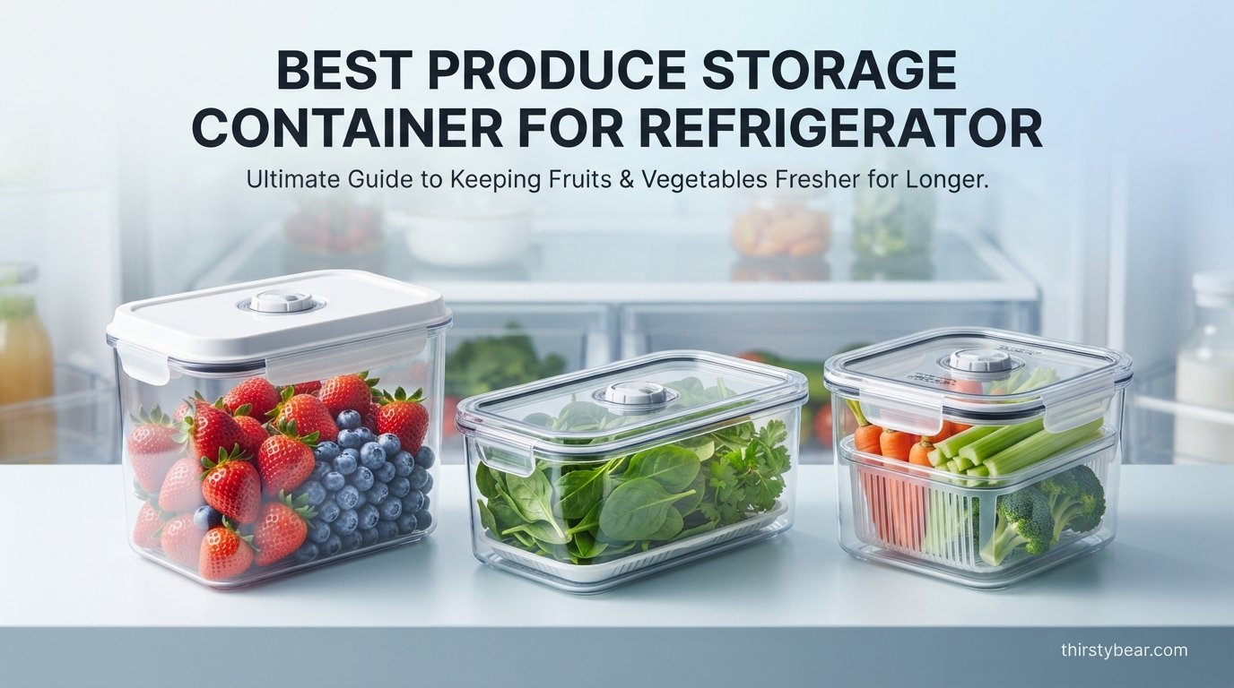Best Produce Storage Container for Refrigerator